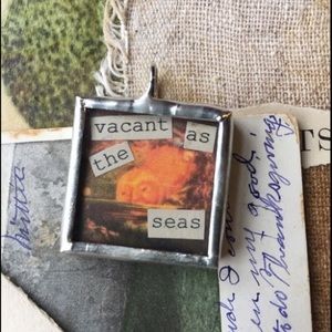 Soldered pendant jewelry smashing pumpkins grunge